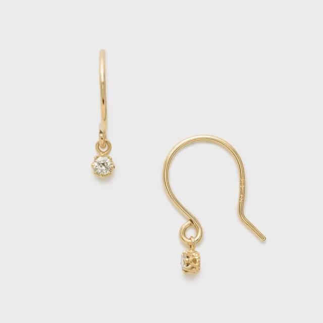 ノジェス（NOJESS）/K10ダイヤモンドピアス(0．03ct)