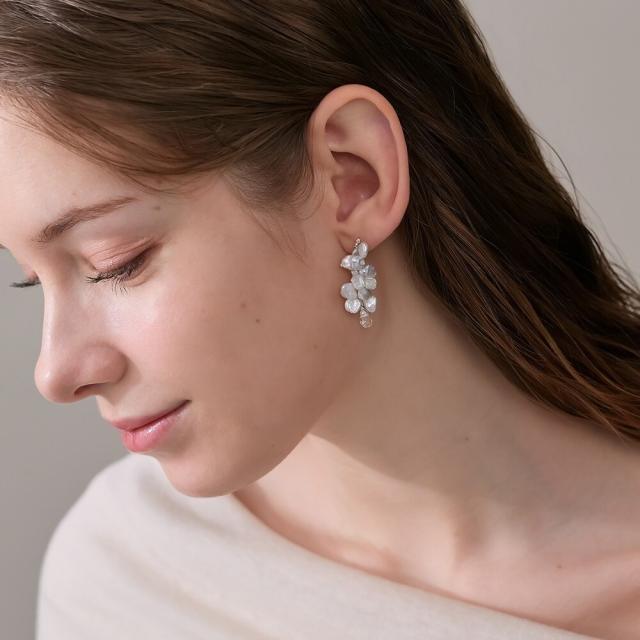 ノジェス（NOJESS）/シルバーパールピアスの通販はau PAY