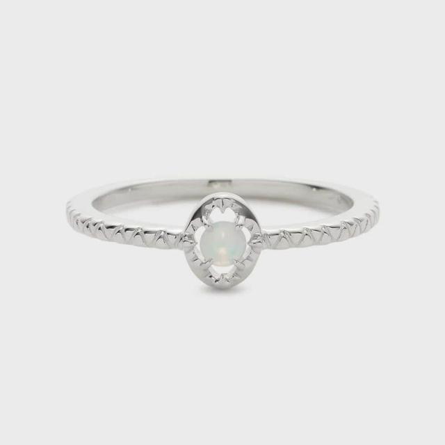 プロフィール必読してください様　ノジェス　オパール　K5 pocket ring Pocket Ring】K5アクアマリンリング｜リング｜ノジェス 公式