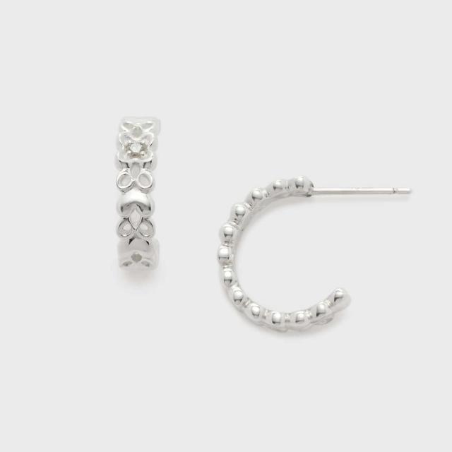 ノジェス（NOJESS）/シルバーダイヤモンドピアス