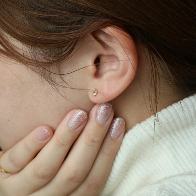 ノジェス（NOJESS）/ゴールドダイヤモンドピアス_3
