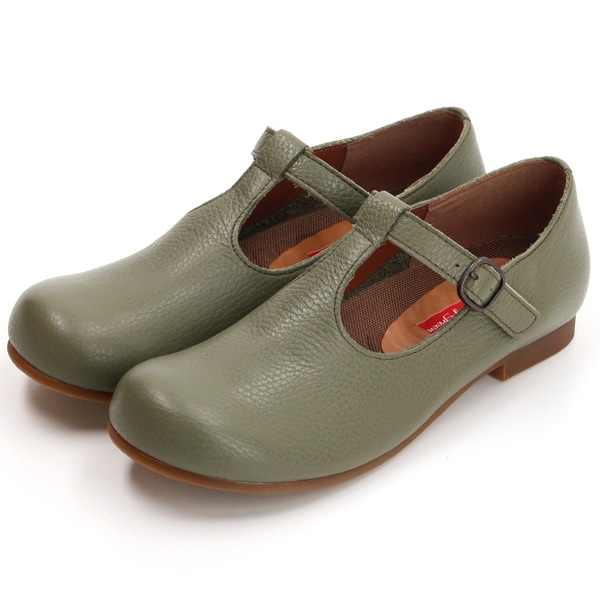 ヒナ デイ グリーン（Hina Day Green）/やわらか本革ストラップ