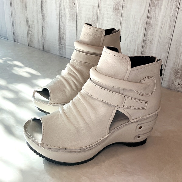 ヒナ デイ グリーン（Hina Day Green）/厚底 ウェッジ サンダル ブーティー