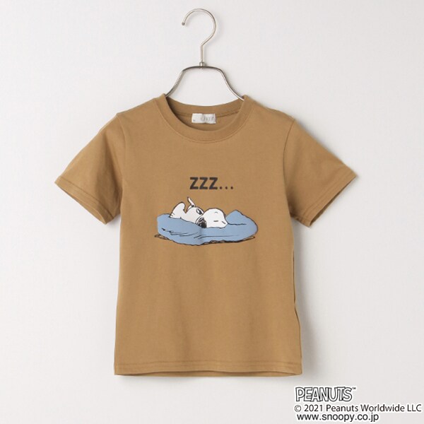 New ビー ルーム Peanutsコラボ お眠りスヌーピープリントtシャツの通販はau Pay マーケット Brand Square By Oioi ブランドスクエアbyマルイ
