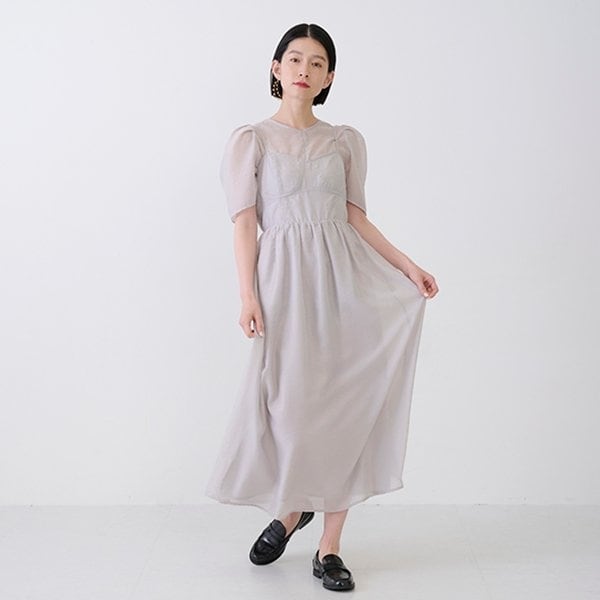 プティマイン（petit main）/【LADIES】ビスチェワンピセット