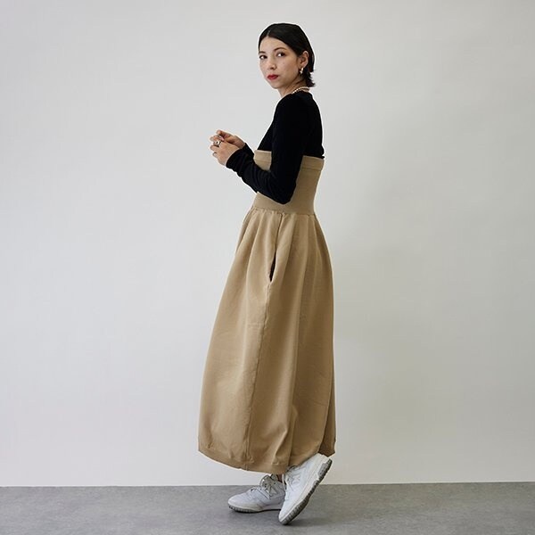 NEW】プティマイン（petit main）/【LADIES】ウエストゆったり2WAYベア