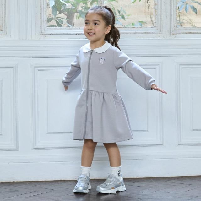 petit main プティマイン 女の子 ワンピース セットアップ スーツ プティマイン（petit main）/【バレエ】前あき衿ワンピースの通販はau