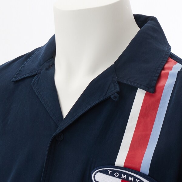 トミー ジーンズ（TOMMY JEANS）/リラックスアーカイブキャンプシャツ