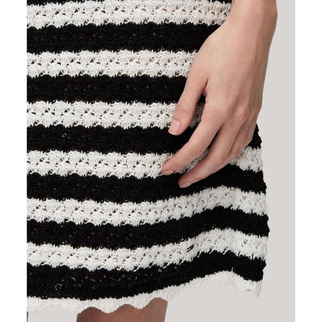 トミー ジーンズ（TOMMY JEANS）/クロッシェボーダーワンピースの通販