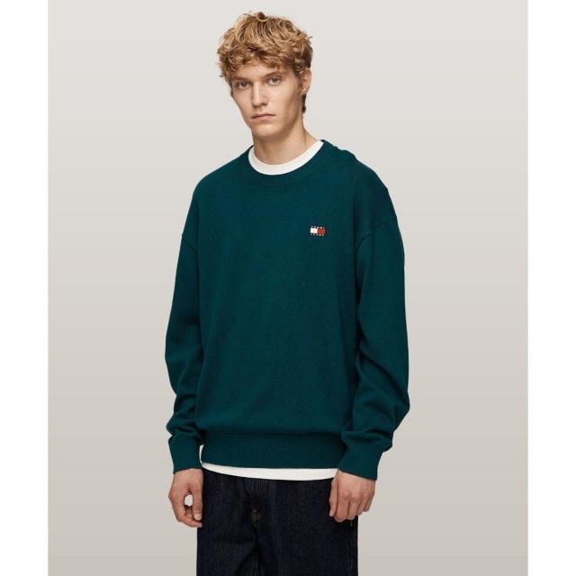 トミー ジーンズ（ JEANS）/TJM BXY CRW NCK SWTR Deep Seawater トミー ジーンズ（TOMMY JEANS）/TJM BXY CRW NCK SWTR Deep Seawater