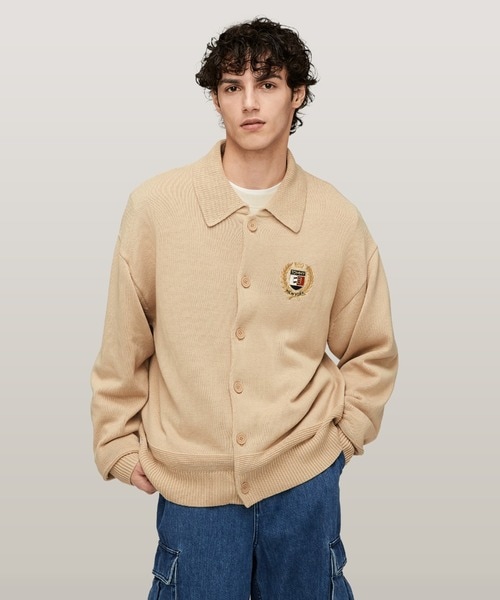 トミー ジーンズ（ JEANS）/TJM BOXY BUTTON DOWN CREST CAR