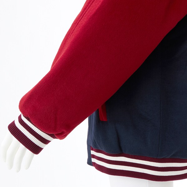 トミー ジーンズ（TOMMY JEANS）/ウールブレンドクレストボンバー