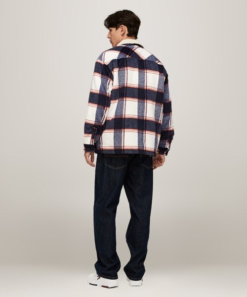 トミー ジーンズ（TOMMY JEANS）/チェックシェルパオーバーシャツ_3
