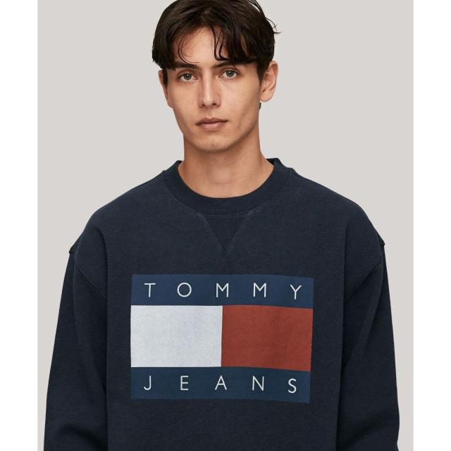 トミー ジーンズ（TOMMY JEANS）/リラックスメランジフラッグ 