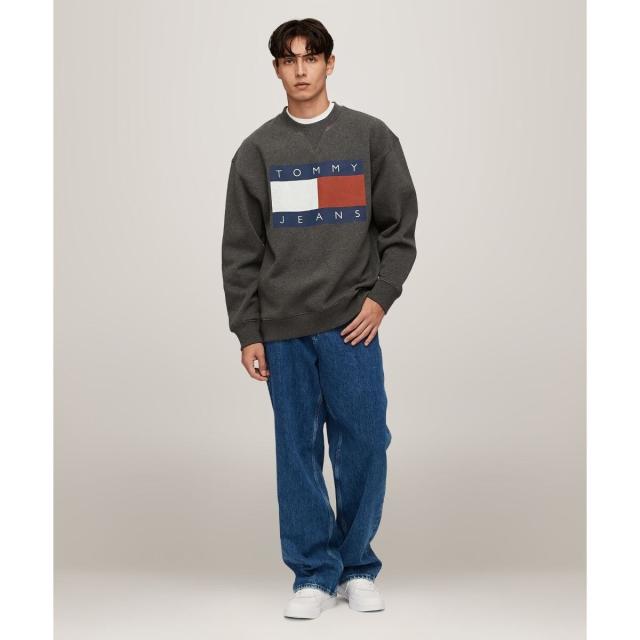 トミー ジーンズ（TOMMY JEANS）/リラックスメランジフラッグ