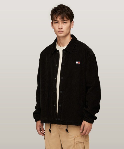 トミー ジーンズ（TOMMY JEANS）/バッジコーチオーバーシャツ_1