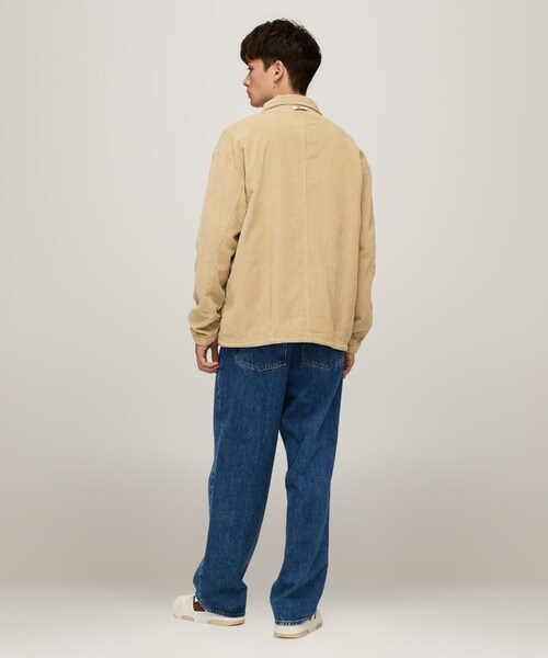 トミー ジーンズ（TOMMY JEANS）/バッジコーチオーバーシャツ_4