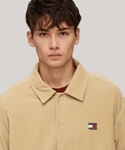 トミー ジーンズ（TOMMY JEANS）/バッジコーチオーバーシャツ_5