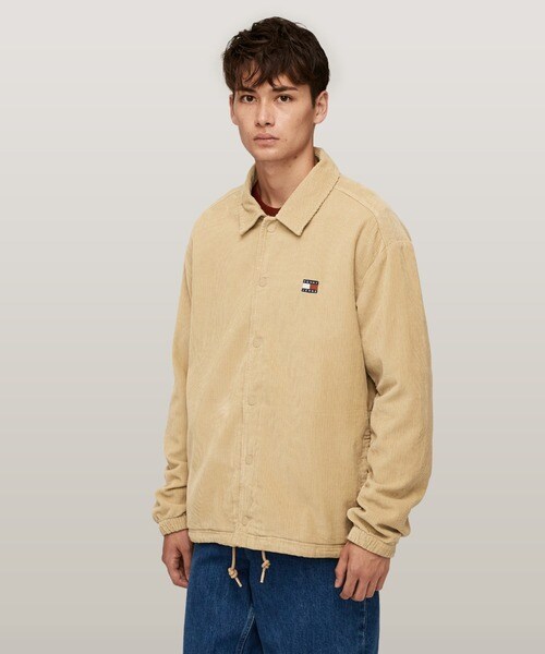 トミー ジーンズ（TOMMY JEANS）/バッジコーチオーバーシャツ_9