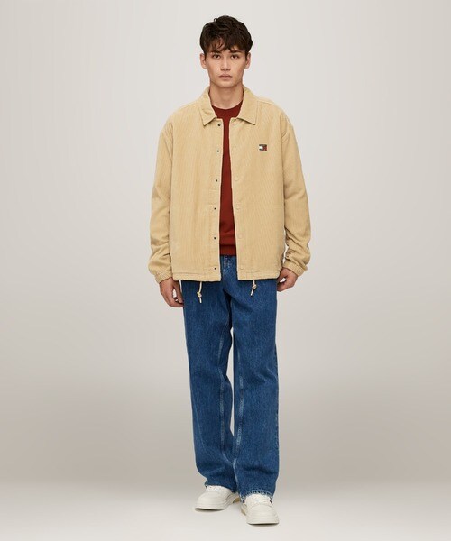 トミー ジーンズ（TOMMY JEANS）/バッジコーチオーバーシャツ_10