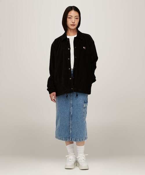 トミー ジーンズ（TOMMY JEANS）/バッジコーチオーバーシャツ_14
