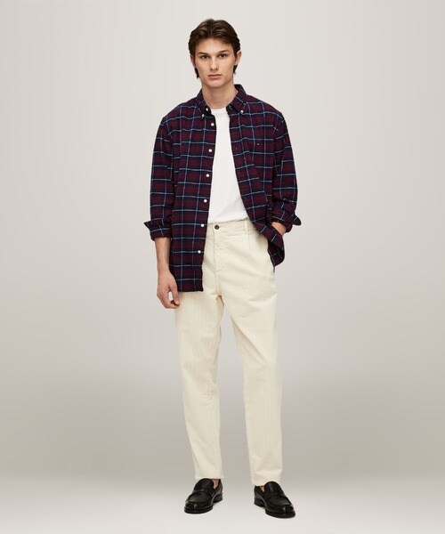 トミー ヒルフィガー（Tommy Hilfiger）/ブラッシュイージーチェックシャツ_4