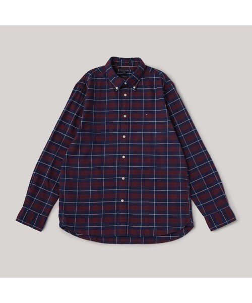 トミー ヒルフィガー（Tommy Hilfiger）/ブラッシュイージーチェックシャツ_5