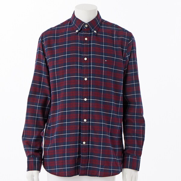 トミー ヒルフィガー（Tommy Hilfiger）/ブラッシュイージーチェックシャツ_7