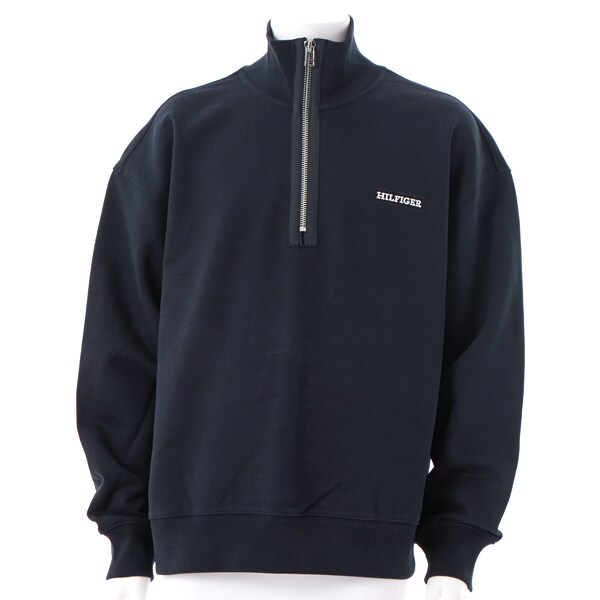 トミー ジーンズ（TOMMY JEANS）/ヘビーツイルハーフジッププルオーバー
