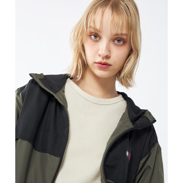 トミー ジーンズ（TOMMY JEANS）/フリースラインドフーデッドジャケット