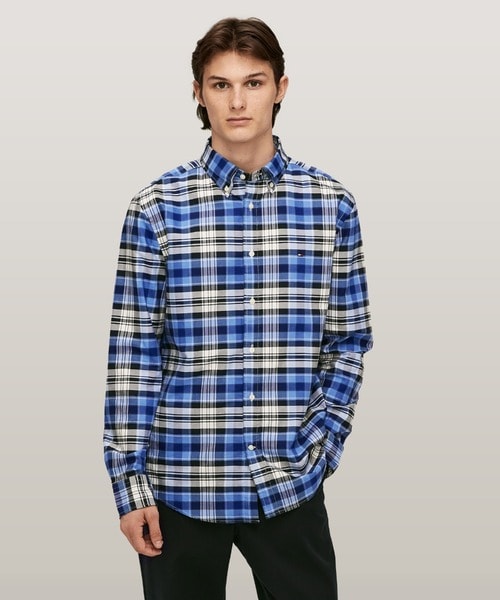 トミー ヒルフィガー（ ）/オックスフォードヘリテージプレイドシャツ