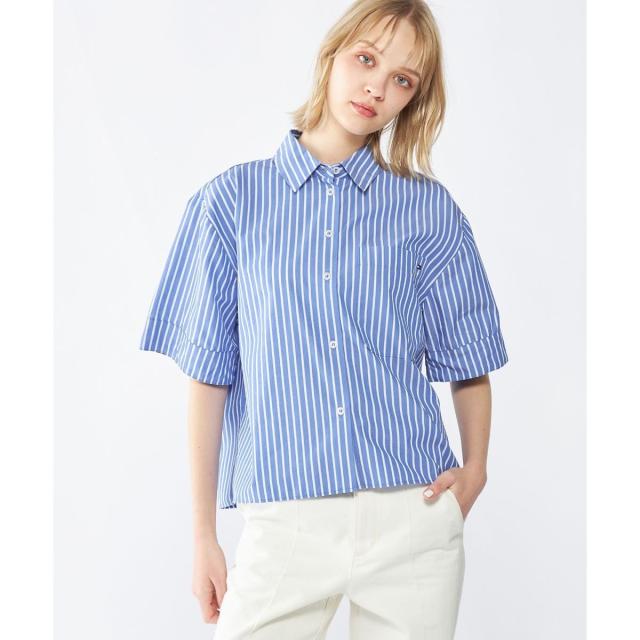トミー ヒルフィガー（ ）/POPLIN BOXY SHORT S/S SHIRT