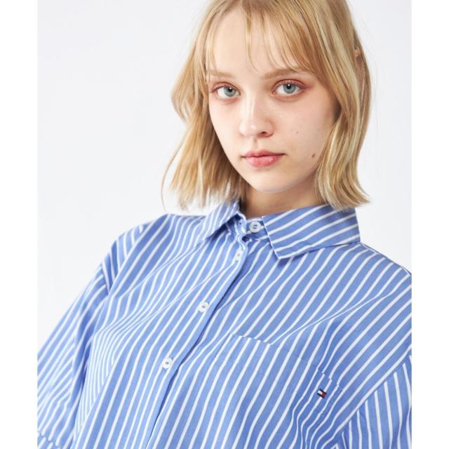 トミー ヒルフィガー（Tommy Hilfiger）/POPLIN BOXY SHORT S/S SHIRT_3