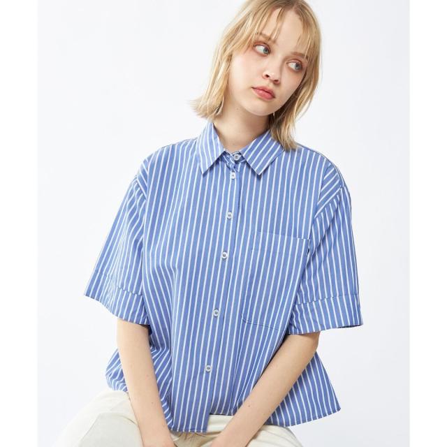トミー ヒルフィガー（Tommy Hilfiger）/POPLIN BOXY SHORT S/S SHIRT_4