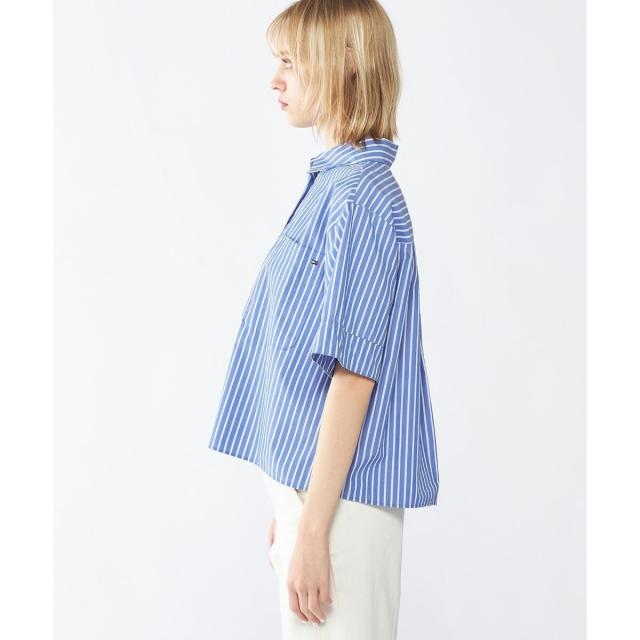 トミー ヒルフィガー（Tommy Hilfiger）/POPLIN BOXY SHORT S/S SHIRT_7