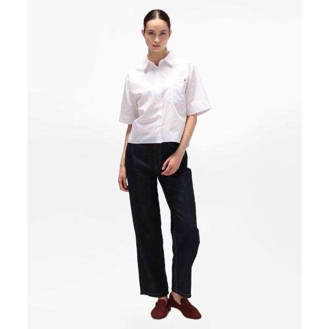 トミー ヒルフィガー（Tommy Hilfiger）/POPLIN BOXY SHORT S/S SHIRT_9