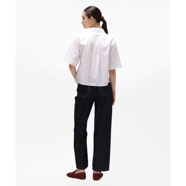 トミー ヒルフィガー（Tommy Hilfiger）/POPLIN BOXY SHORT S/S SHIRT_10