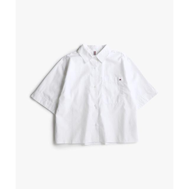 トミー ヒルフィガー（Tommy Hilfiger）/POPLIN BOXY SHORT S/S SHIRT_13