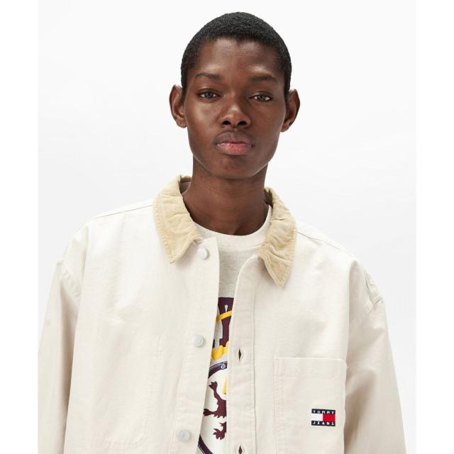 トミー ジーンズ（TOMMY JEANS）/キャンバスコーデュロイオーバーシャツ_3
