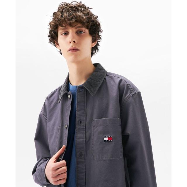 トミー ジーンズ（TOMMY JEANS）/キャンバスコーデュロイオーバーシャツ_7