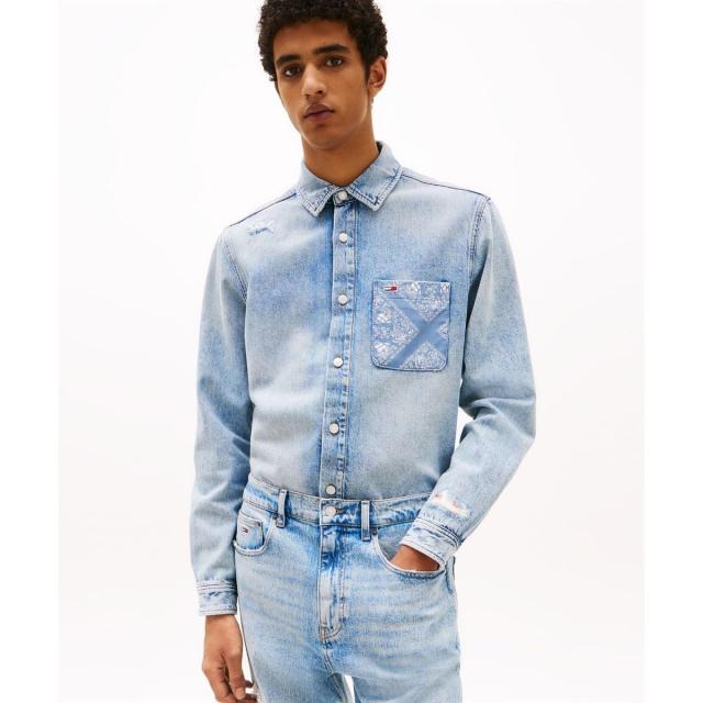 トミー ジーンズ（ JEANS）/レギュラーデニムシャツ