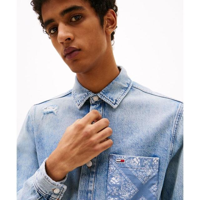 トミー ジーンズ（TOMMY JEANS）/レギュラーデニムシャツ_1
