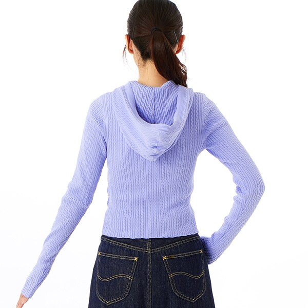 トミー ジーンズ（TOMMY JEANS）/フードジップアップカーディガン