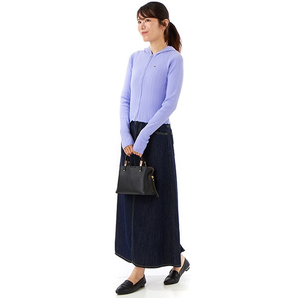 トミー ジーンズ（TOMMY JEANS）/フードジップアップカーディガン