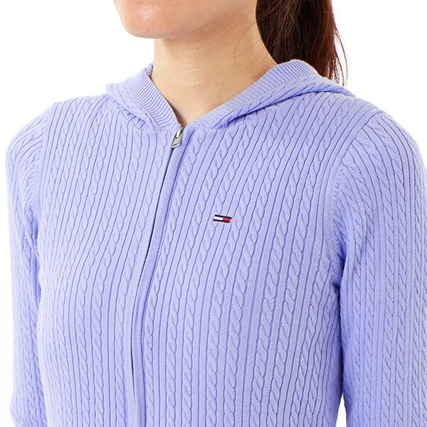 トミー ジーンズ（TOMMY JEANS）/フードジップアップカーディガン