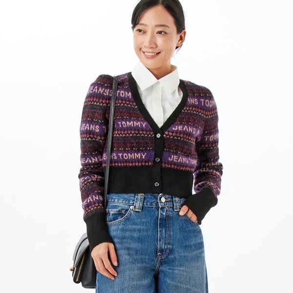 トミー ジーンズ（ JEANS）/フェアアイルカーディガン