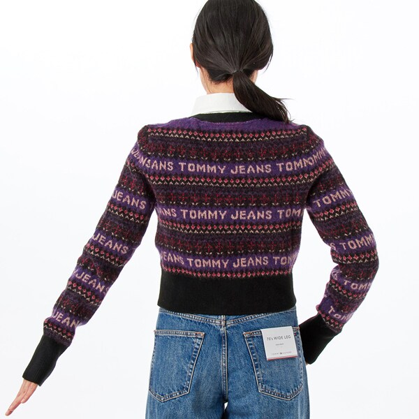 トミー ジーンズ（TOMMY JEANS）/フェアアイルカーディガンの通販はau