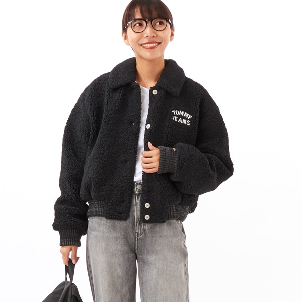 トミー ジーンズ（ JEANS）/テディボンバージャケット