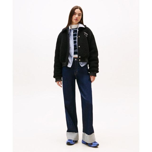 ☆ TOMMY JEANS デニムジャケット ボアジャケット ランチボア 90s G 