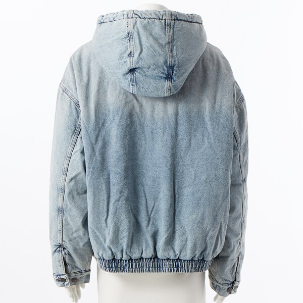 トミー ジーンズ（TOMMY JEANS）/デニムパデッドフードジャケットの